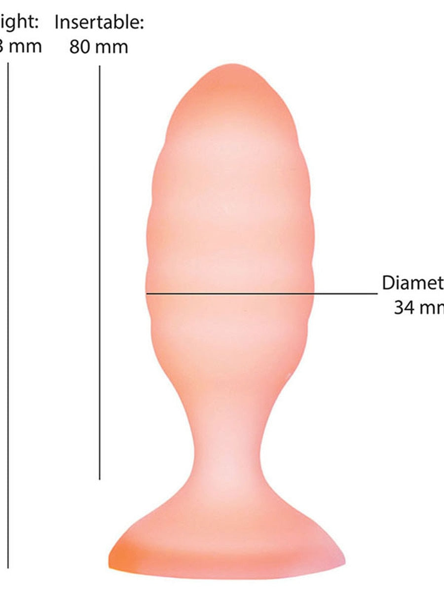 BMS Factory Softies Dual Layer Silicone Anal Plug - Butt Plugs