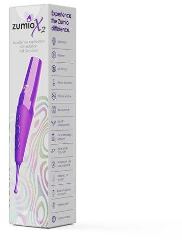 X 2 Clit Vibrator by Zumio - Clit Ticklers and Pulsators