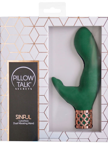 Pillow Talk Secrets Sinful Vibrator by BMS Factory - G-Spot Vibrators