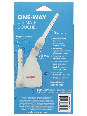 One-Way Ultimate Anal Douche by California Exotics - Enemas and Douches