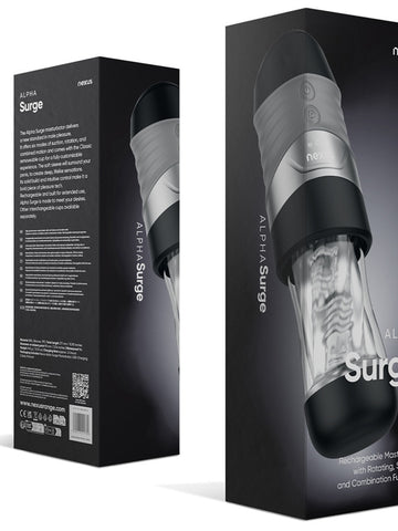 Alpha Surge Masturbator with classic cup by Nexus Sex Toys - Masturbators and Strokers