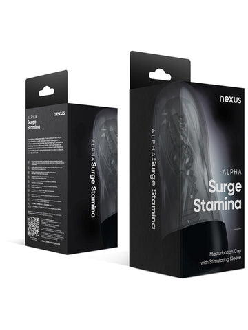Alpha Surge Stamina Sleeve by Nexus Sex Toys - Masturbators and Strokers
