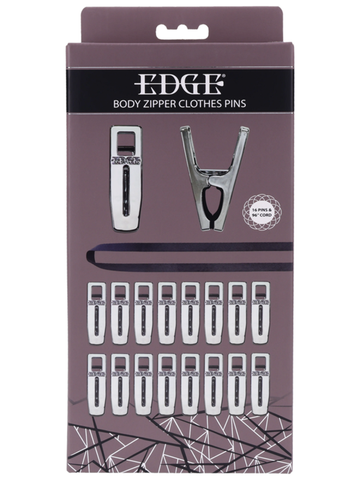 Edge by Sportsheets Body Zipper Clothes Pins Her Fetish - Her Fetish