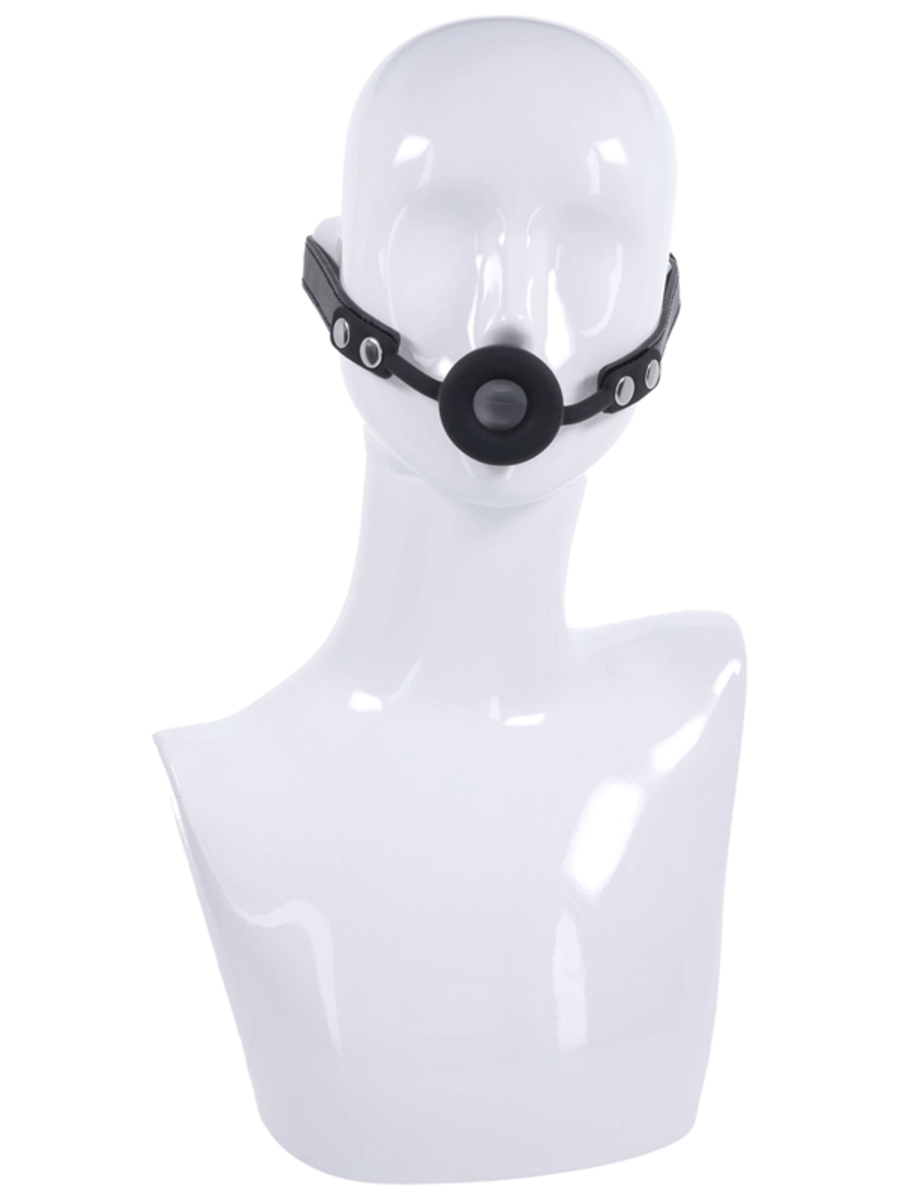 Edge by Sportsheets Silicone Ring Bondage Gag - Bondage Gags and Bits