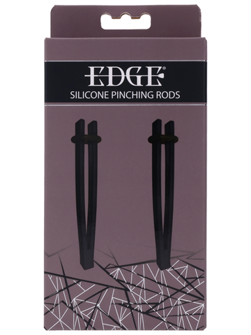 Edge by Sportsheets Silicone Pinching Rods Nipple Toy - Nipple and Clit Clamps