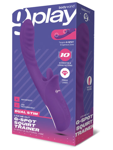 Bodywand G-Play Lick Me Out Squirt Trainer Vibrator - G-Spot Vibrators