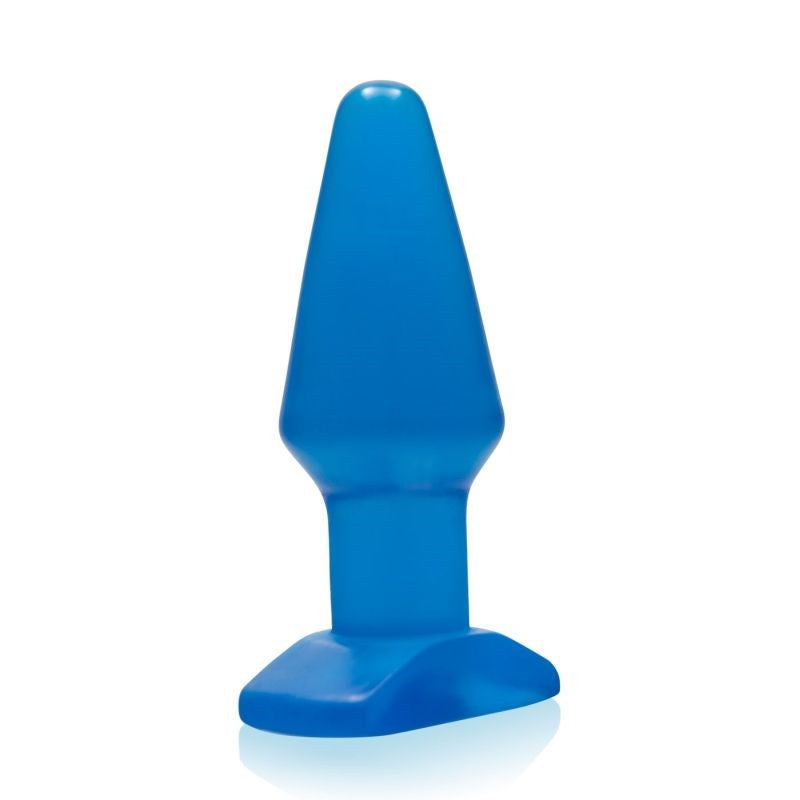 SI Novelties Bum ABS Anal Plug Blue - Butt Plugs