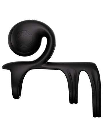 Snail JOVI Arc Couples Ring Noir Haze by SVibe - Vibrating Cock Rings