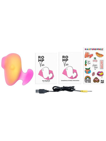 Romp Kiss Clit Vibrator by Lovehoney - Clit Ticklers and Pulsators