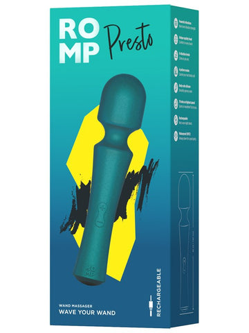 Romp Presto Body Wand by Lovehoney - Body Wands