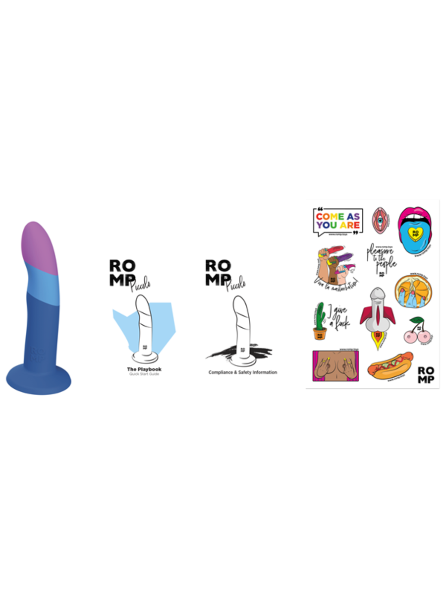 Love Honey Romp Piccolo Strap On Silicone Dildo - Strap On Sextoys