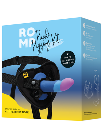Romp Piccolo Pegging Strap-On Kit by Lovehoney - Strap On Sextoys