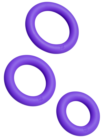 Romp Remix Trio Cock Ring Set by Lovehoney - Cock Ring Sets