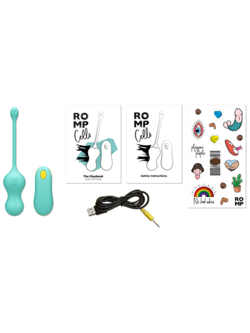Romp Cello Remote Control Vibrating Egg by Lovehoney - Love Eggs and Kegel Exercisers
