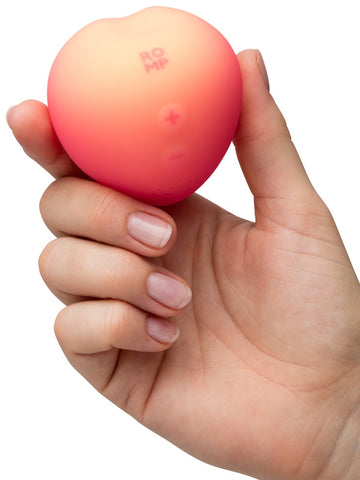 Romp Peach Clit Vibrator by Lovehoney - Clit Ticklers and Pulsators