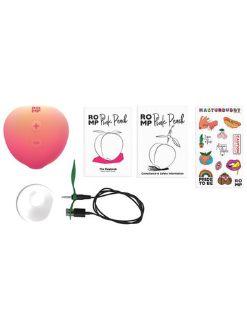Romp Peach Clit Vibrator by Lovehoney - Clit Ticklers and Pulsators