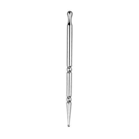 Stainless Steel Double Down Penis Plug by BDStyle - Penis Plugs