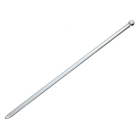 Clear Glass Smooth Mens Urethral Plug by BDStyle - Urethral Sounds