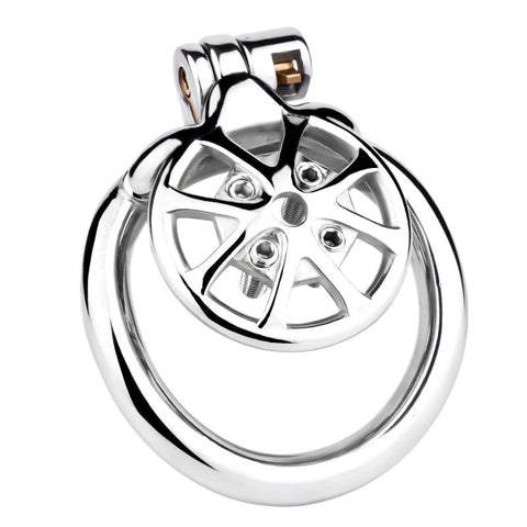 Spike Metal Mens Chastity Cage by BDStyle - Male Chastity
