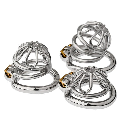 Petal Metal Male Chastity Cage by BDStyle - Male Chastity