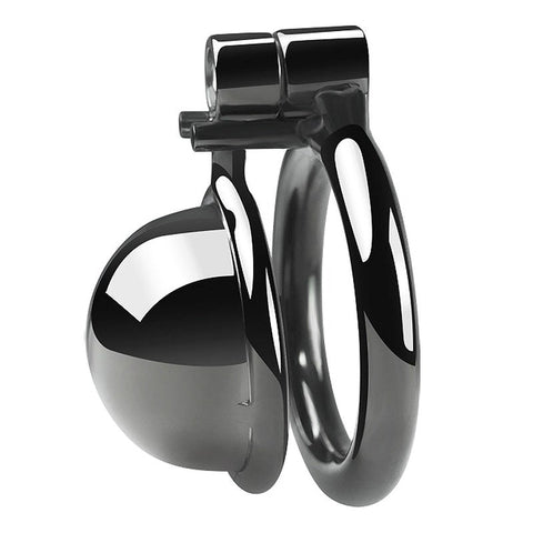 CB Chastity Lock Cock Cage Black by BDStyle - Male Chastity