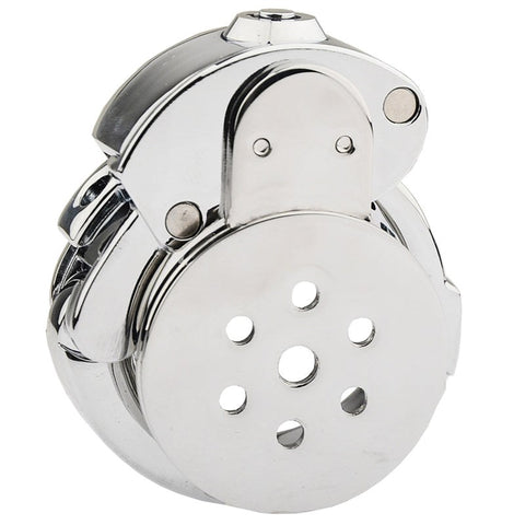 Lid Male Chastity Cock Cage With Adjustable Ring - Male Chastity