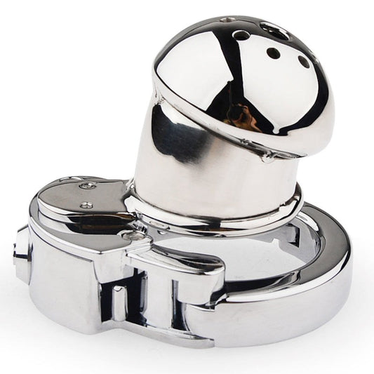 BDStyle Exile Deluxe Locking Confinement Cock Cage With Adjustable Ring