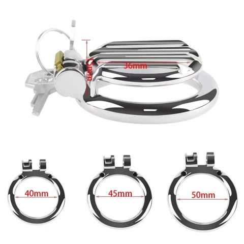 Plate Cage Male Chastity Device by BDStyle - Male Chastity