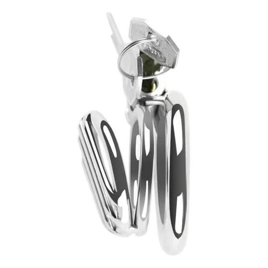 BDStyle Plate Cage Mens Chastity Device Medium