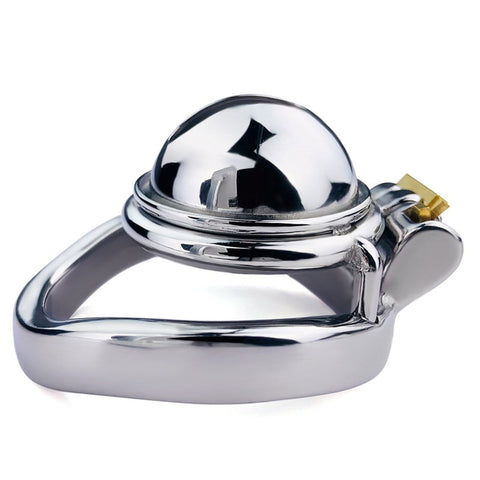 Male Chastity Device Penis Cage With Flat Ring by BDStyle - Male Chastity