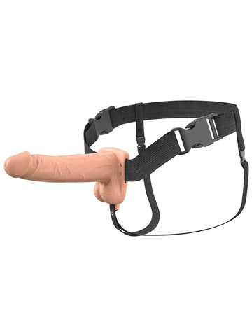 Fantasy X-Tensions Elite. Hollow Strap-On Light 7 in - Strap On Sextoys