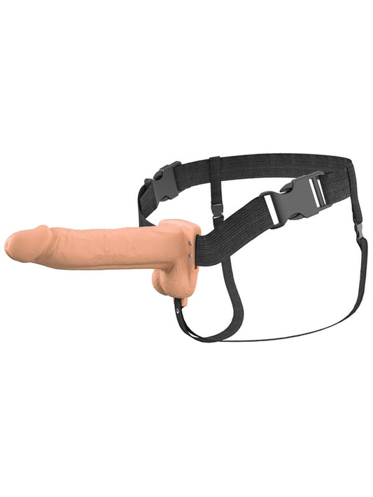 Fantasy X-Tensions Elite. Hollow Strap-On Light 8 in - Strap On Sextoys