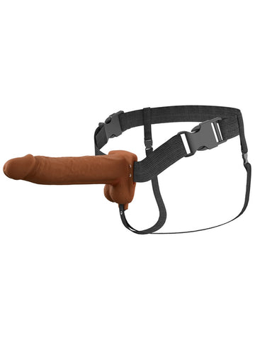 Fantasy X-Tensions Elite. Hollow Strap-On Light 8 in - Strap On Sextoys