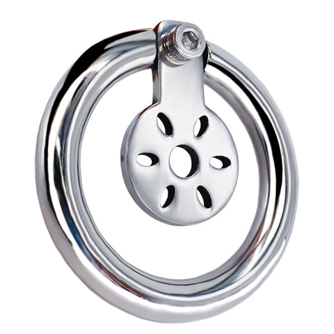 Hex Screw Pad Mens Cock Lock Cage by BDStyle - Male Chastity
