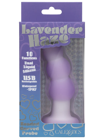 Haze Beaded Curved Probe by California Exotics - Anal Beads and Balls
