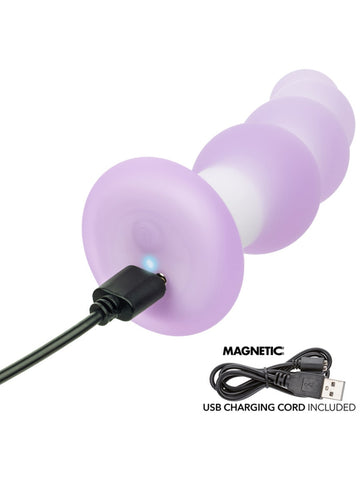 Haze Beaded Curved Probe by California Exotics - Anal Beads and Balls