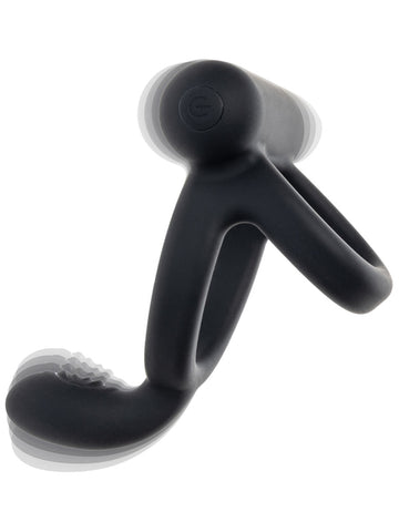 Closer Intimate Rechargeable Caress Cock Ring by CalExotics - Vibrating Cock Rings