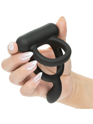 Closer Intimate Rechargeable Caress Cock Ring by CalExotics - Vibrating Cock Rings