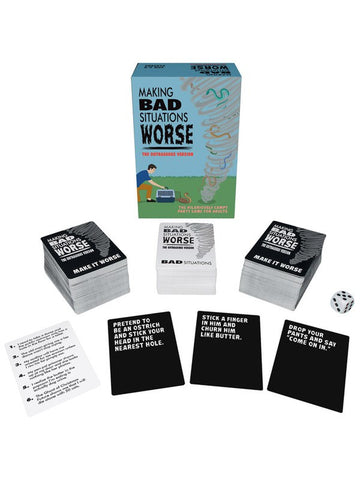 Making Bad Situations Worse Game The Outrageous Version - Sex Games, Coupons and Tricks