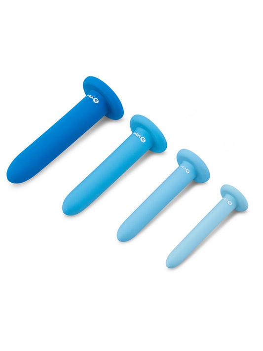 Silicone Anal Training Dilator Set by B-Vibe - Butt Plugs