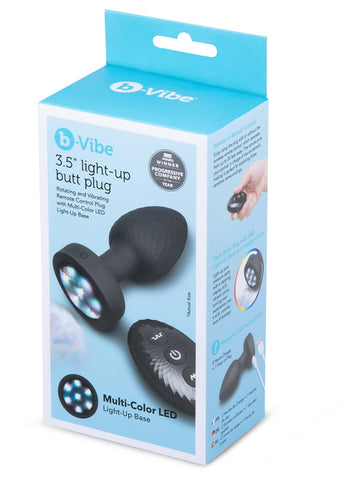 Light Up Butt Plug by B-Vibe - Butt Plugs