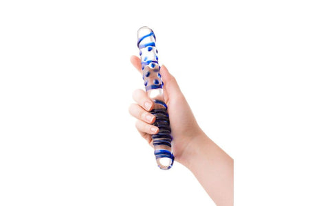 Sexus 22cm Dual Ended Glass Dildo by ToyFa - Glass Sex Toys