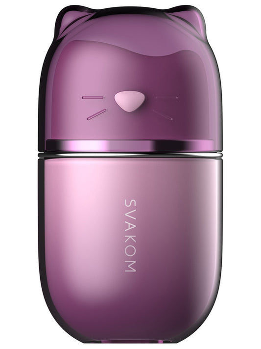 Klitty Dual-Action Licking & Suction Vibrator by Svakom - Finger and Tongue Vibrators