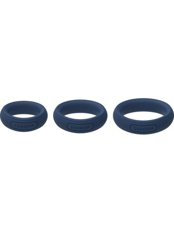 Triooo Cock Ring Set by Svakom - Cock Ring Sets