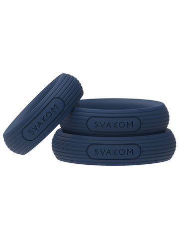 Triooo Cock Ring Set by Svakom - Cock Ring Sets