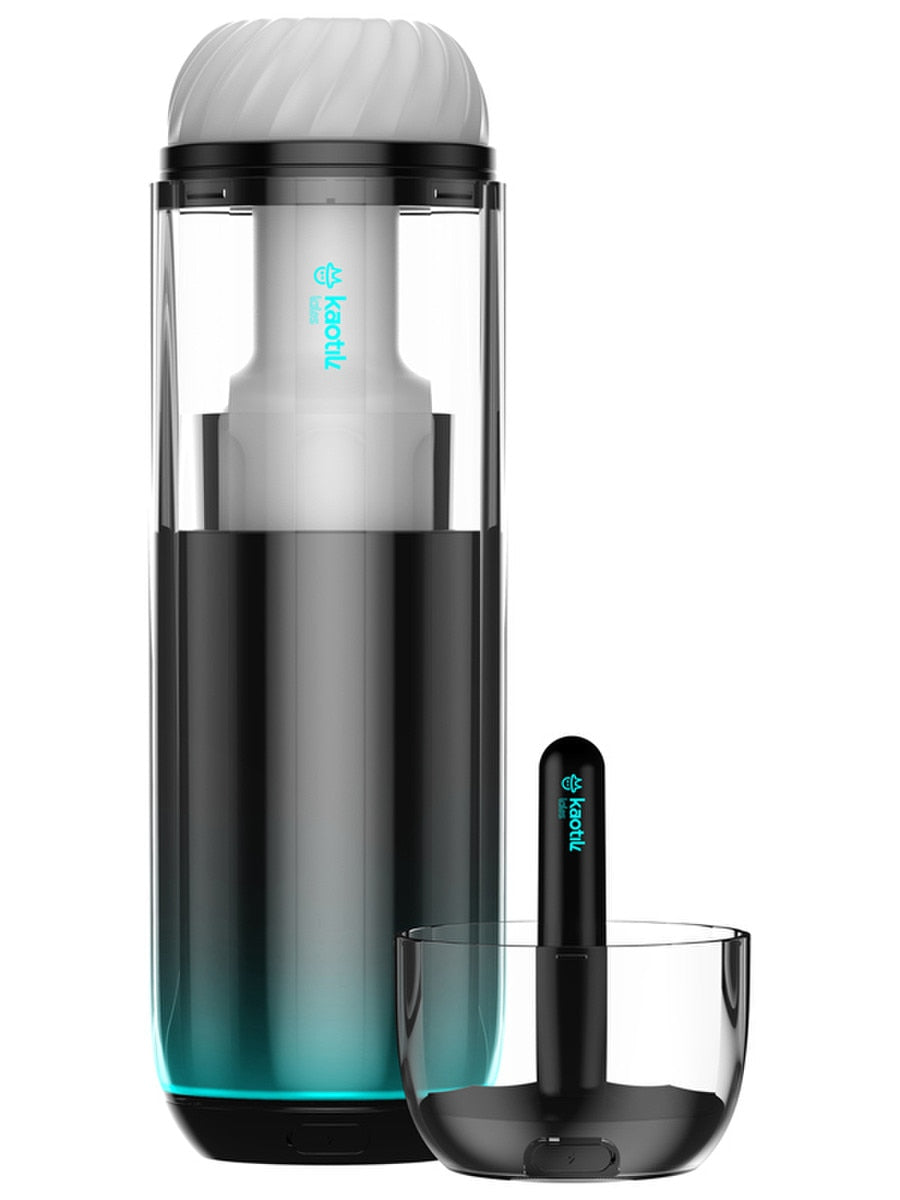 Svakom The Cocoon Warming and Vibrating Male Masturbator - Masturbators and Strokers