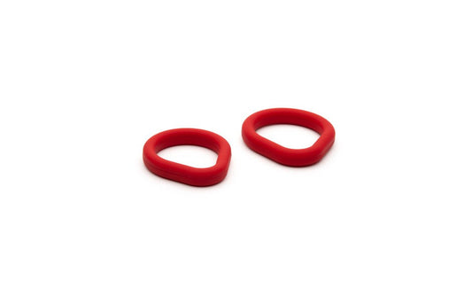 Sport Fucker 2 Pack Epic Hard On Silicone Cock Rings Kit Red