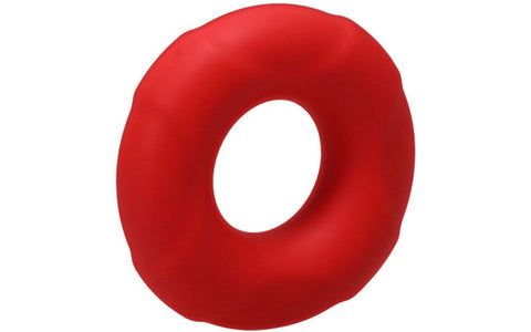 Buoy Medium Crimson Silicone Cock Ring by Tantus - Stretchy Cock Rings