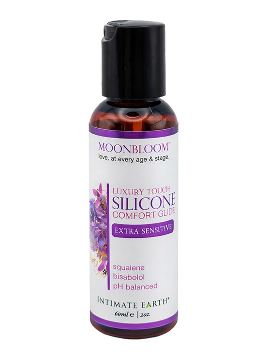 Moon Bloom Silicone Comfort Glide by Intimate Earth - Silicone Based Lubes