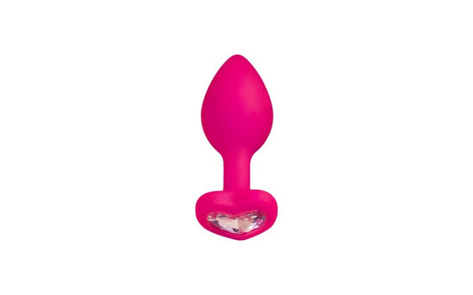 ToDo Diamond Heart Silicone Anal Plug